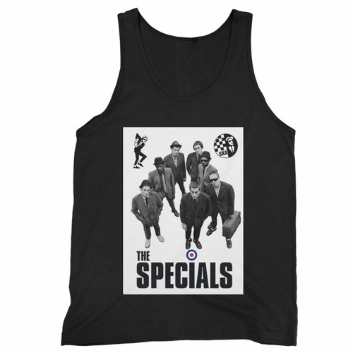 The Specials Aka English Ska 2 Tone Band Music Star Picture Classic Tank Top