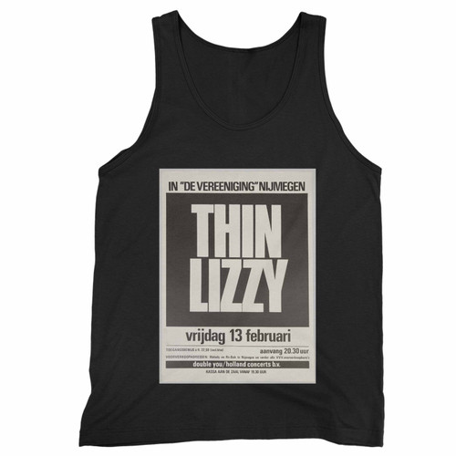 Thin Lizzy 1981 Concert Tank Top