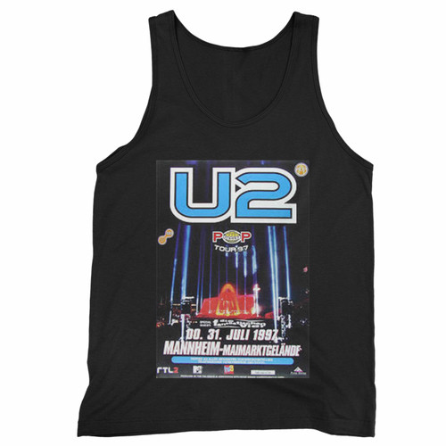 U2 Pop Tour German Concert Tank Top