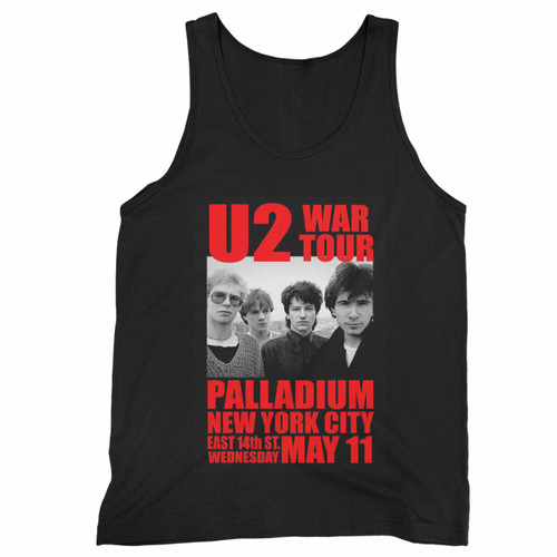 U2 Replica Palladium Nyc 1983 Concert Tank Top