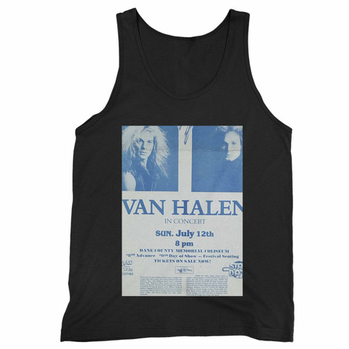 Van Halen 1981 Original Concert Tank Top