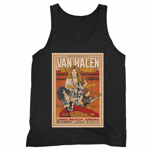Van Halen Concert 3 Tank Top