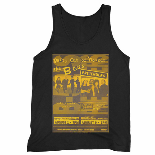 Vintage Collectibles Concert Ticketstbus Handbills Tank Top