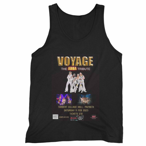 Voyage Abba Tribute Band In Tarbert Village Hall Tank Top