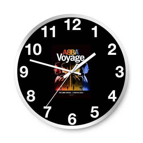 Abba Voyage 2023 Side Profile A3 Event Wall Clocks