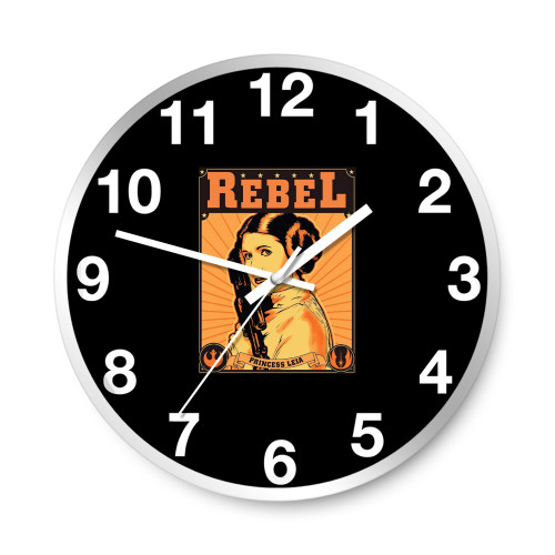 Charlie Bradbury's Princess Leia Rebels Vintage Wall Clocks