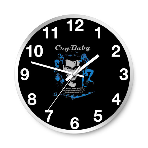 Cry Baby Johnny Depp Vintage Style Wall Clocks Cry Baby Johnny Depp Vintage Style Wall Clocks