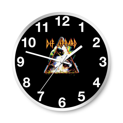 Def Leppard Hysteria Rock Heavy Metal Wall Clocks