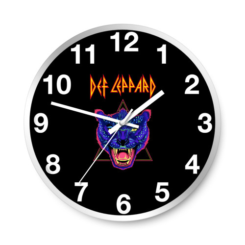 Def Leppard Rock N' Roll Vintage Wall Clocks