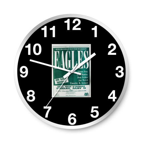 Eagles Hell Freezes Over Music Wall Clocks