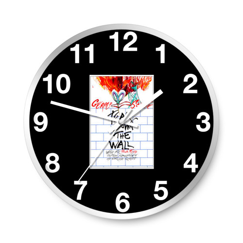 East German Pink Floyd The Wall Exhibition Wall Clocks