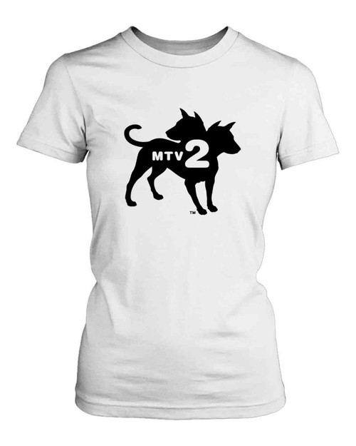 Mtv 2 Logo Women's T-Shirt Tee