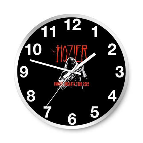 Hozier Unreal Unearth Tour 2023 Wall Clocks