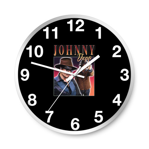 Johnny Depp Lover Captain Jack Sparrow Wall Clocks