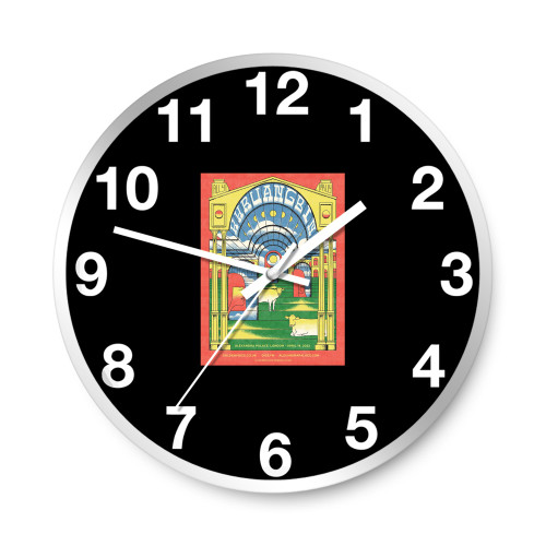 Khruangbin Concert Wall Clocks