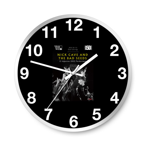 Nick Cave & The Bad Seeds To Perform In Istanbul This Summer Wall Clocks
