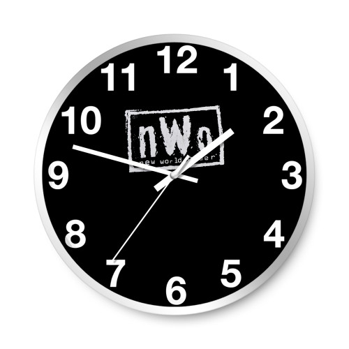 Nwo New World Order Wcw Wall Clocks