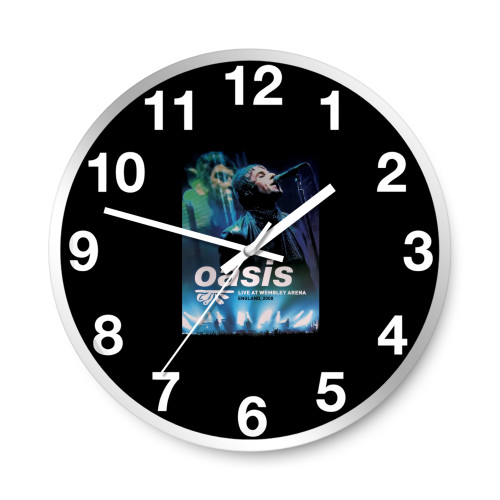 Oasis Live At Wembley Arena Wall Clocks