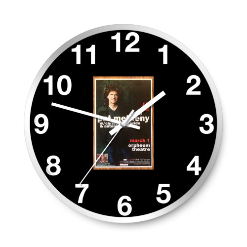 Pat Metheny Trio Concert 1992 Wall Clocks