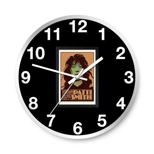Patti Smith Framed Concert Wall Clocks