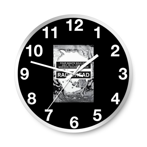 Radiohead Hail To The Thief 2003 Tour Wall Clocks
