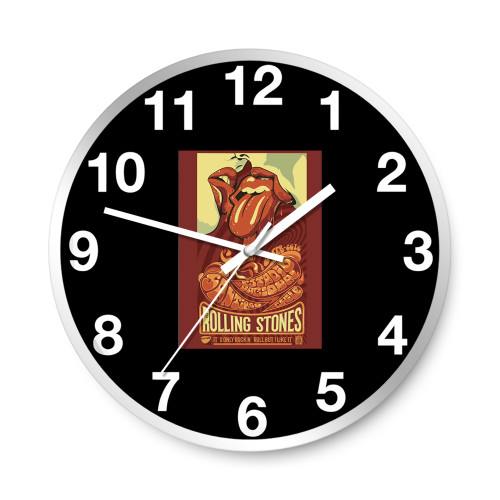 Rolling Stones Framed Concert 3 Wall Clocks