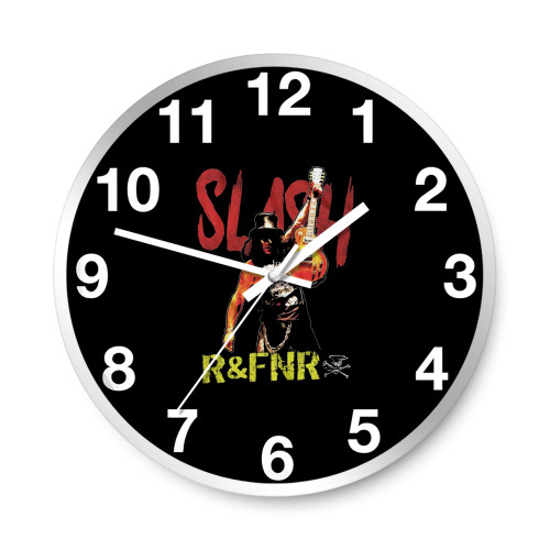Slash Guns N Roses R And Fn R 1 Wall Clocks
