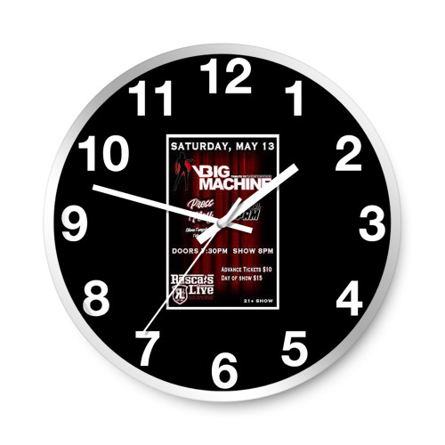 Stone Temple Pilots And Velvet Revolver Tributes At Racals Saturday Wall Clocks