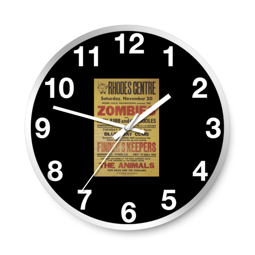 The Animals And The Christians Wall Clocks