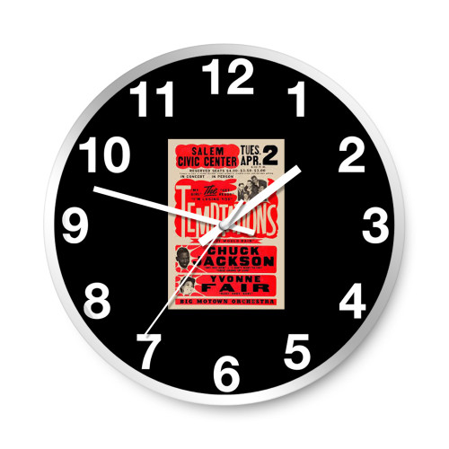 The Byrds And The Door Concert Wall Clocks