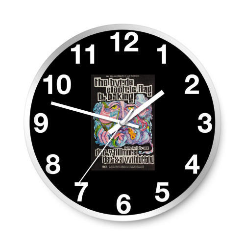 The Byrds Vintage Concert 2 Wall Clocks