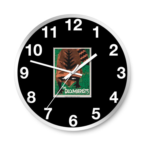 The Decemberists At Live Music Hall Wall Clocks