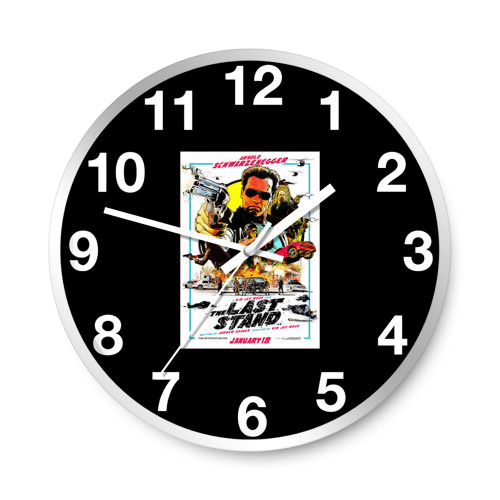 The Last Stand Movie Wall Clocks