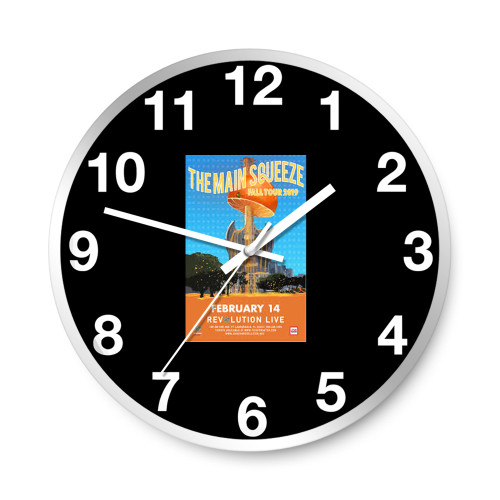 The Main Squeeze Wall Clocks
