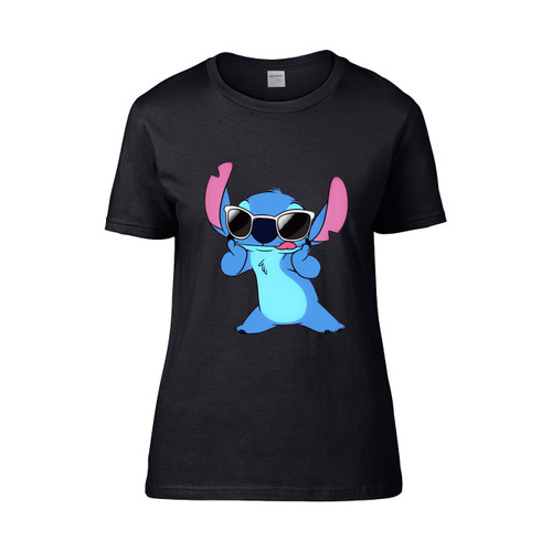 Disney Lilo And Stitch Sunglasses Famous Women's T-Shirt Tee