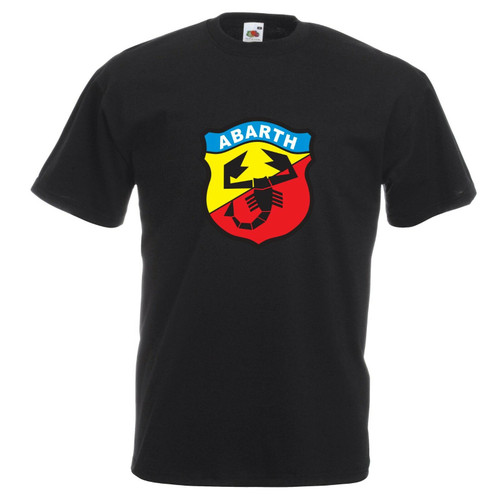 Fiat Abarth Logo Art Man's T-Shirt Tee