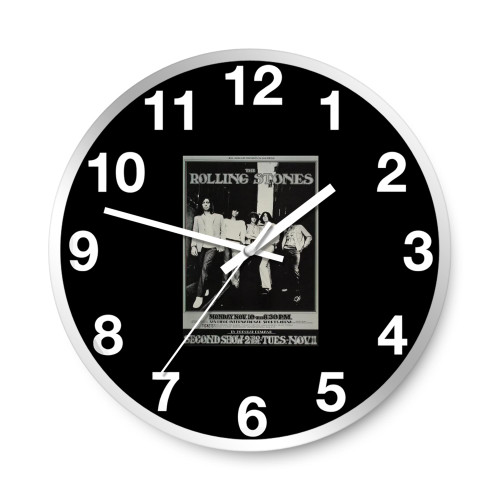 The Rolling Stones Vintage Concert 2 Wall Clocks