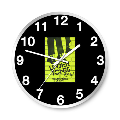 The Undertones First Lp On Tour Original Vintage Wall Clocks