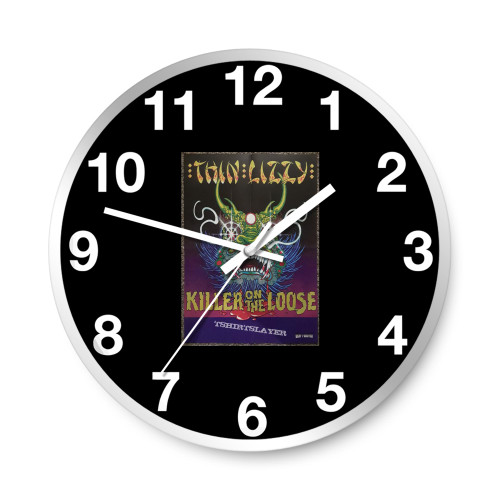 Thin Lizzy S Wall Clocks