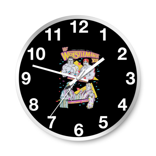 Wrestlemania Viii Wall Clocks