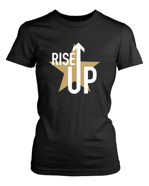 Rise Up Hamilton Musical Women's T-Shirt Tee