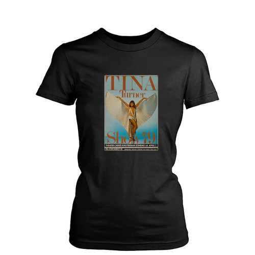 1979 Tina Turner Concert Womens T-Shirt Tee