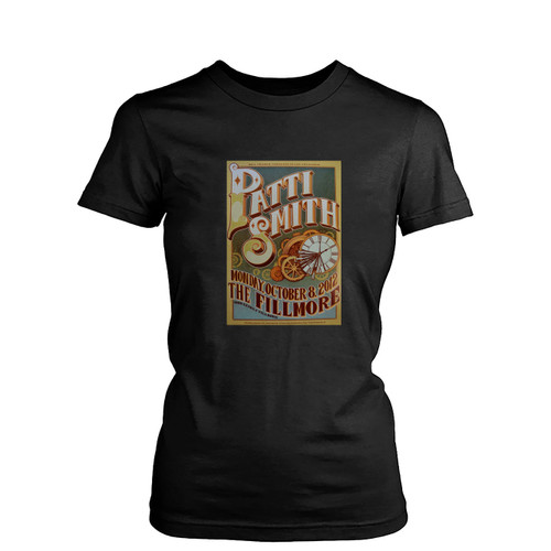 Patti Smith Concert 2012 1 Womens T-Shirt Tee