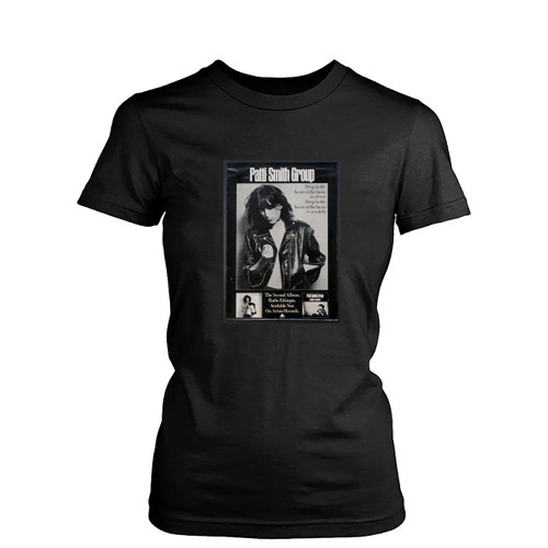 Patti Smith Radio Ethiopia Album Promotional Womens T-Shirt Tee