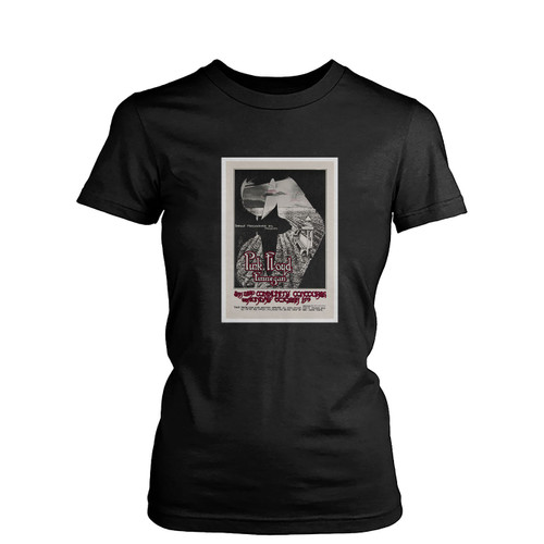 Pink Floyd 1971 San Diego Concert Womens T-Shirt Tee