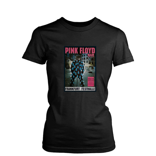 Pink Floyd Repro Concert Frankfurt Womens T-Shirt Tee