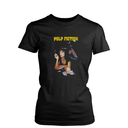 Pulp Fiction Mia Icon Womens T-Shirt Tee