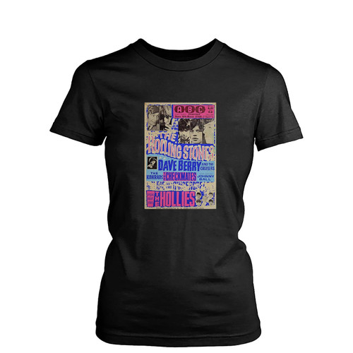 Rolling Stones 1965 Womens T-Shirt Tee