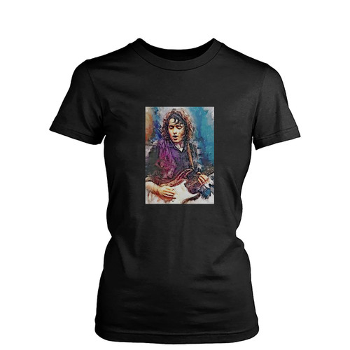 Rory Gallagher Liberty Hall Concert 1 Womens T-Shirt Tee