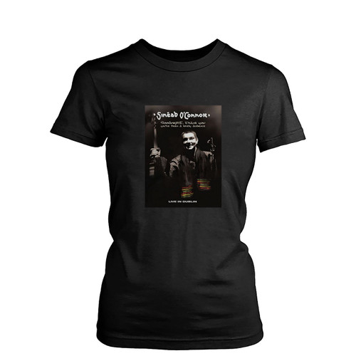 Sinead O'connor Goodnight Thank You You've Been A Lovely Audience Womens T-Shirt Tee